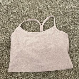 Slim Racerback Cropped Tank